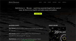 Desktop Screenshot of nickwritesmusic.com